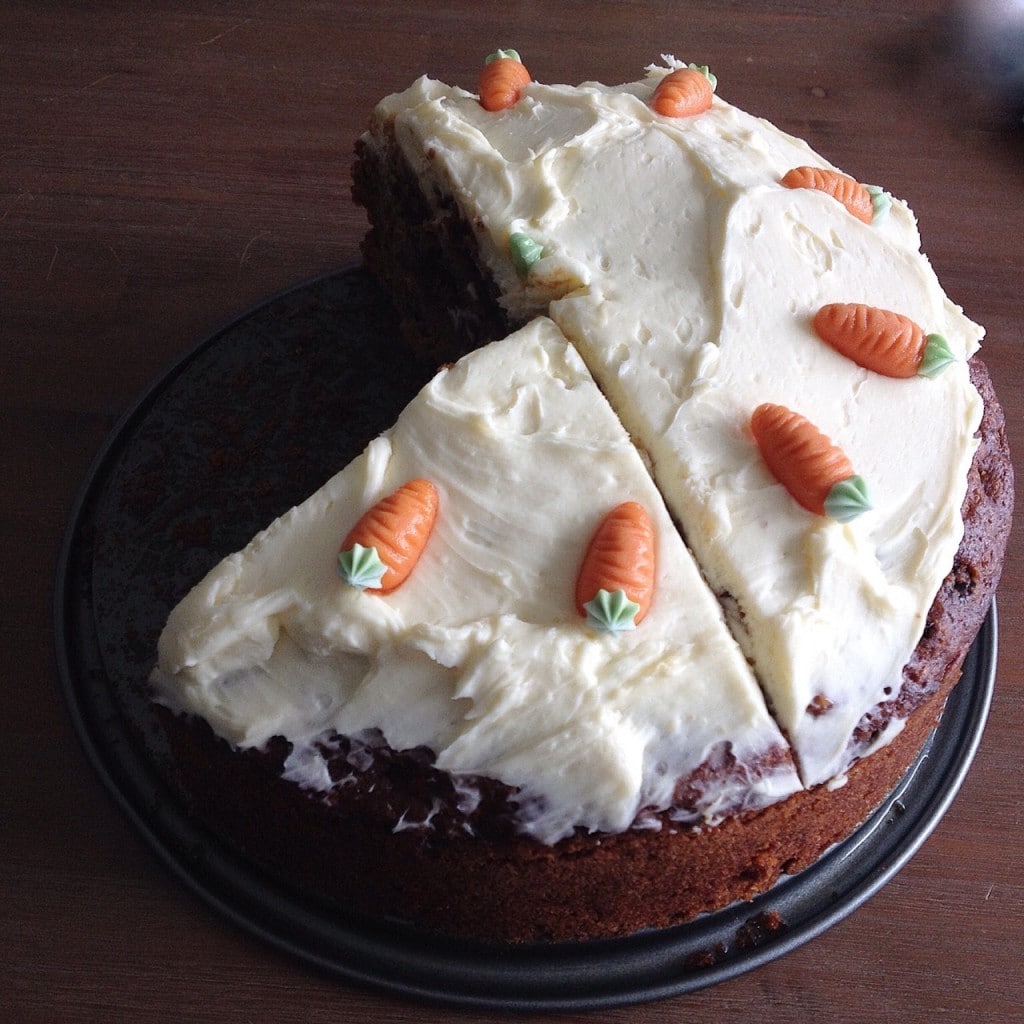 worteltaart of carrotcake