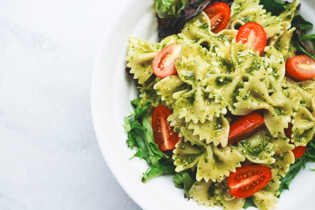 pastasalade kip pesto