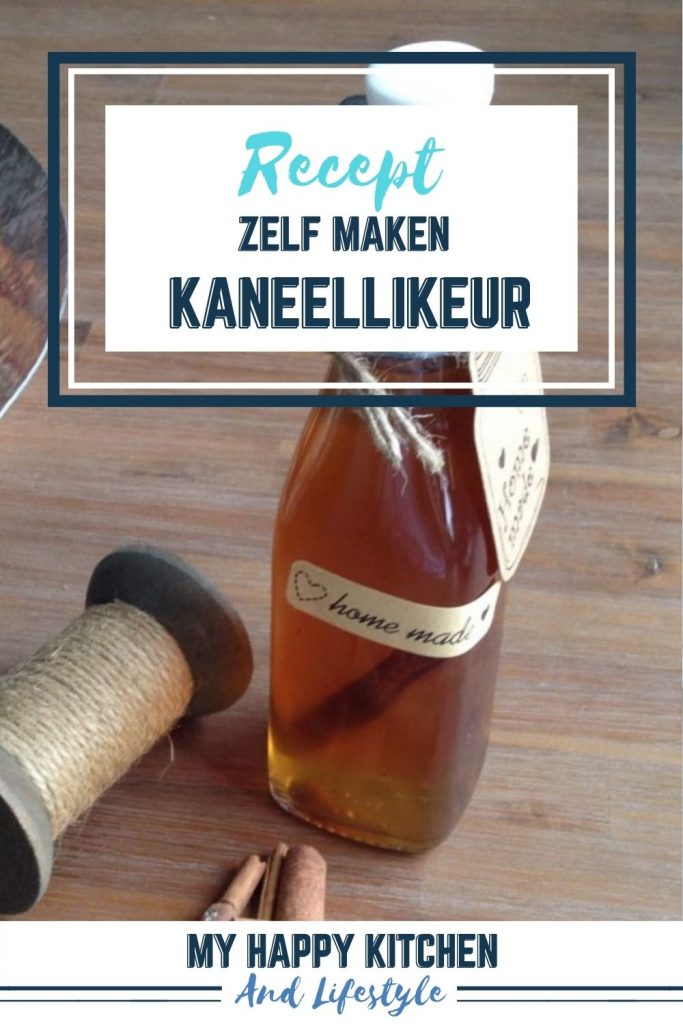 kaneellikeur zelf maken