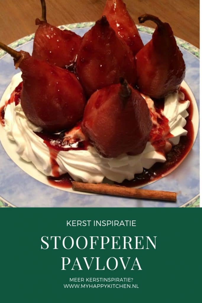 Stoofperenpavlova