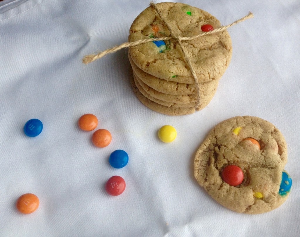 Subway M&M's cookies