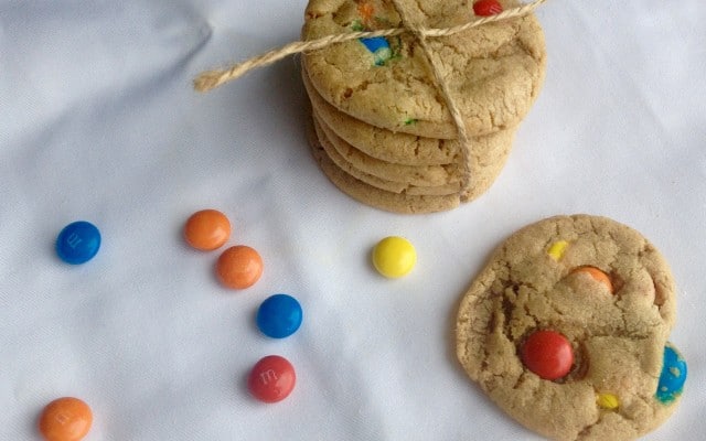 Subway M&M's cookies