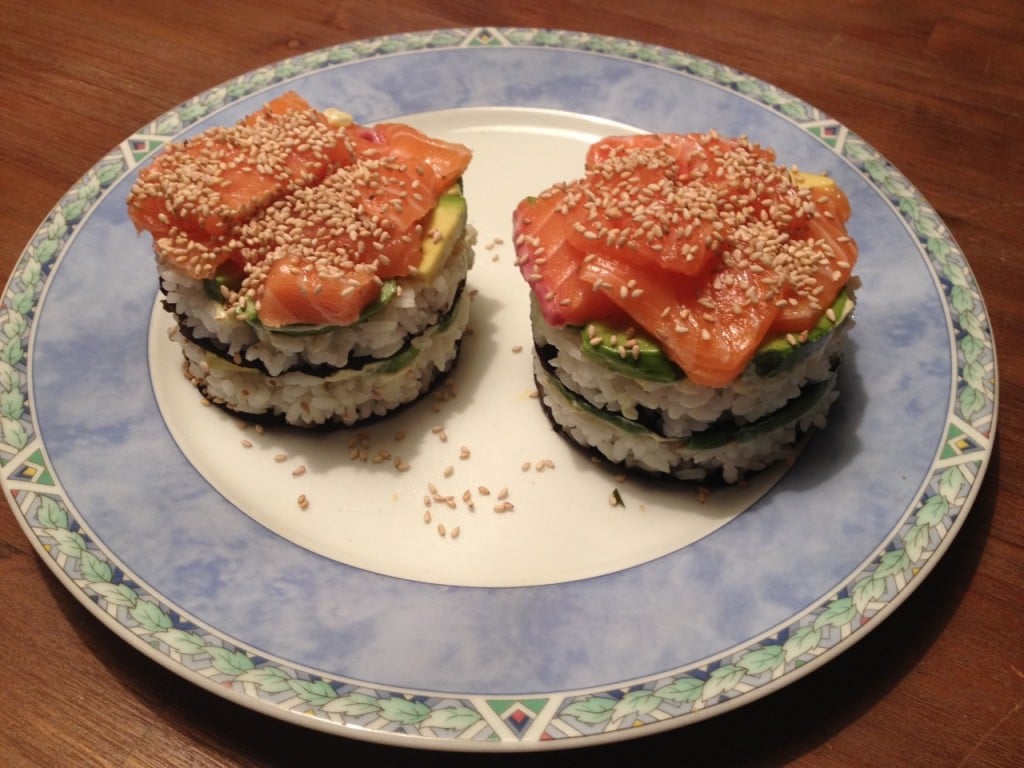 sushi taartjes