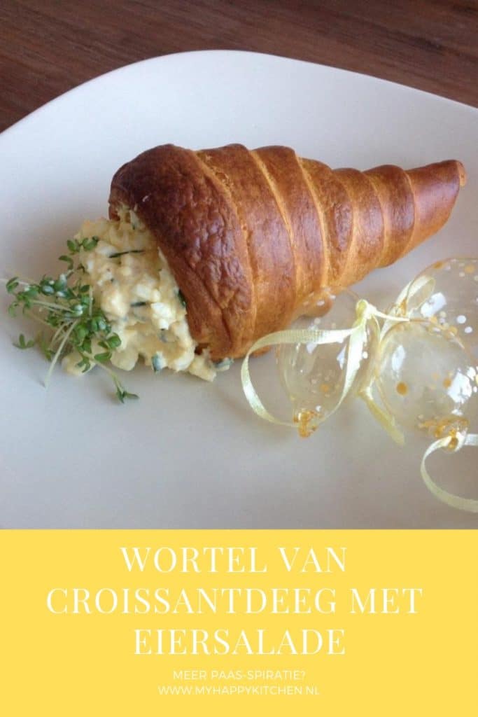 wortel croissantdeeg eiersalade