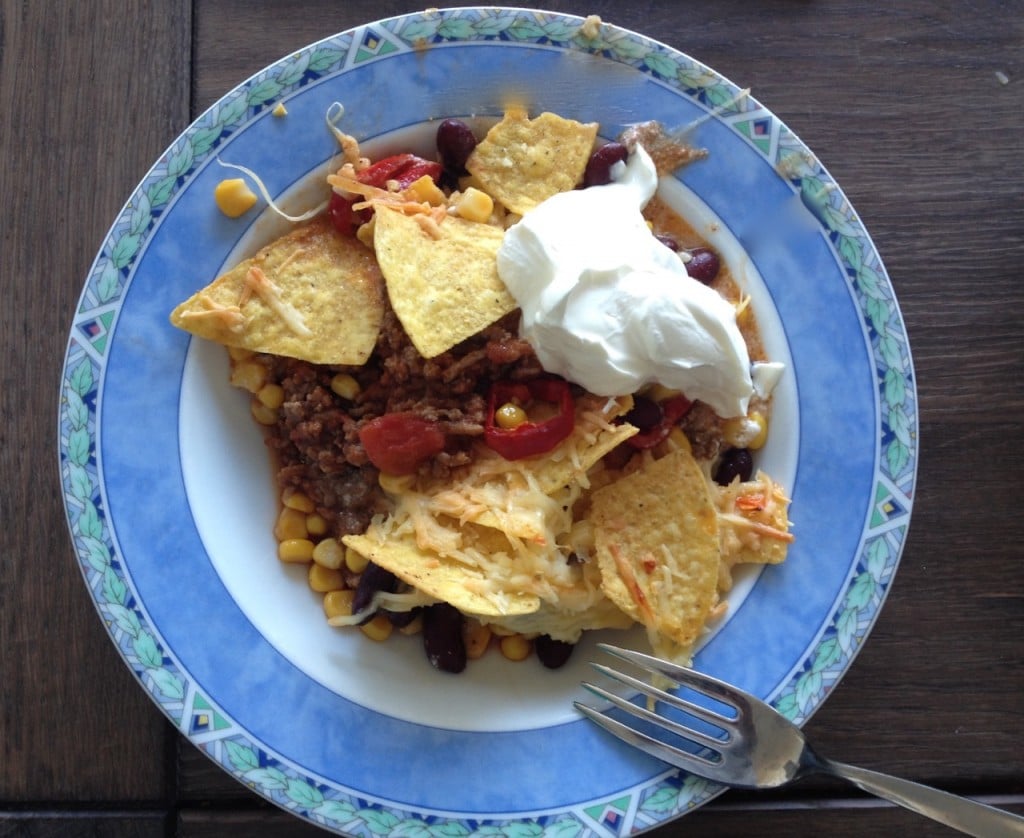 mexicaanse ovenschotel bord