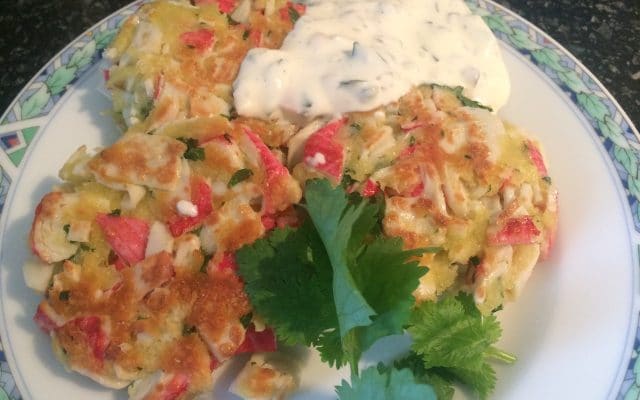 crabcakes met remouladesaus