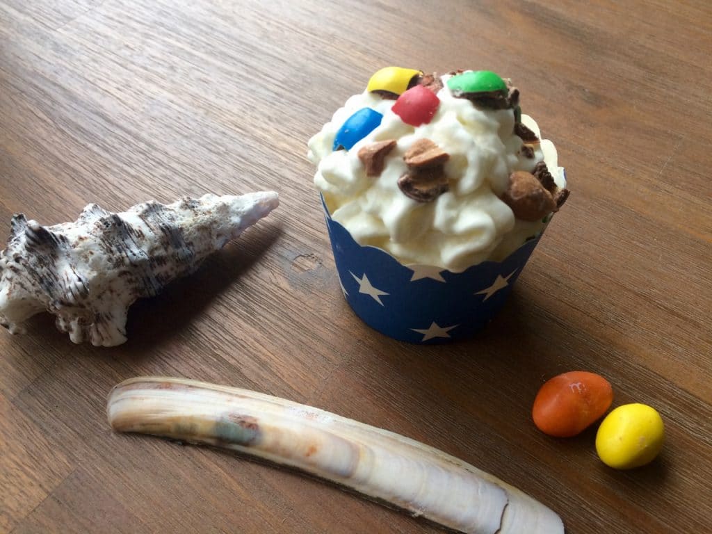 frozen yoghurt m&m's