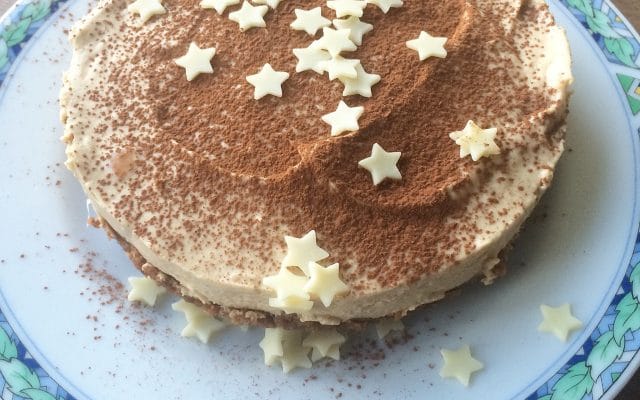 no bake cheesecake koffie & baileys