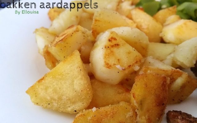 gebakken aardappels