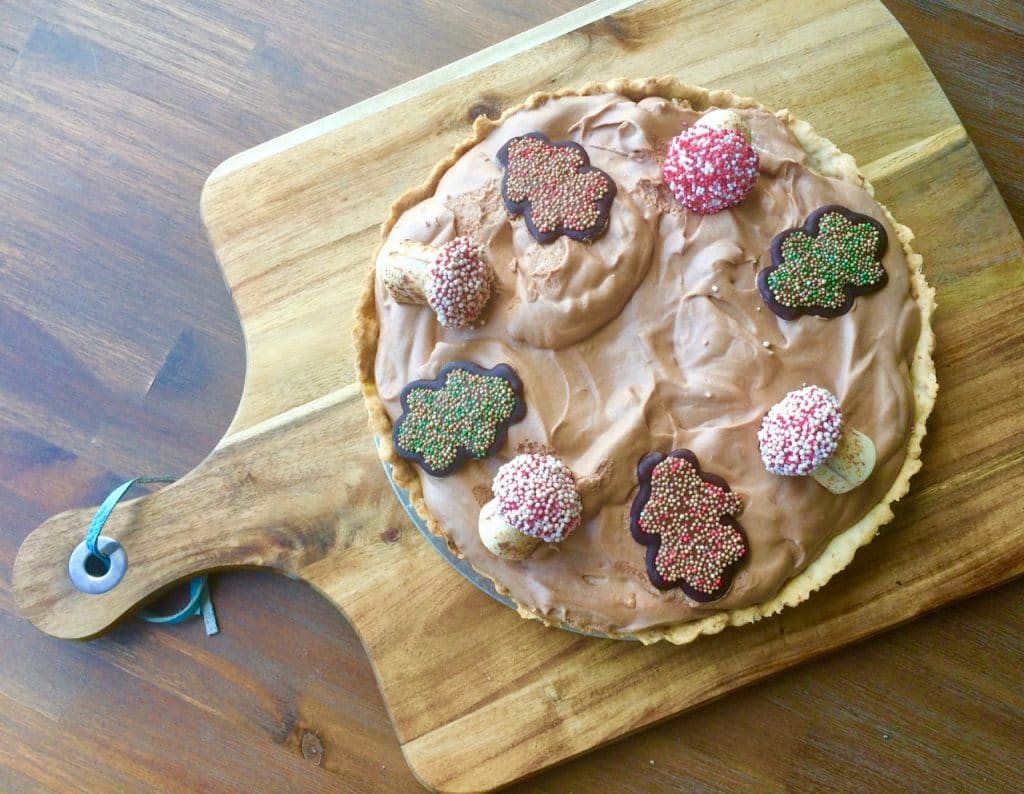 Salted caramel chocolade herfsttaart
