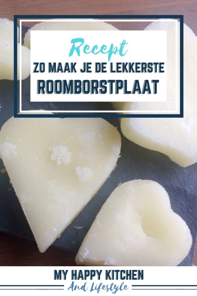 Pinterest pin roomborstplaat