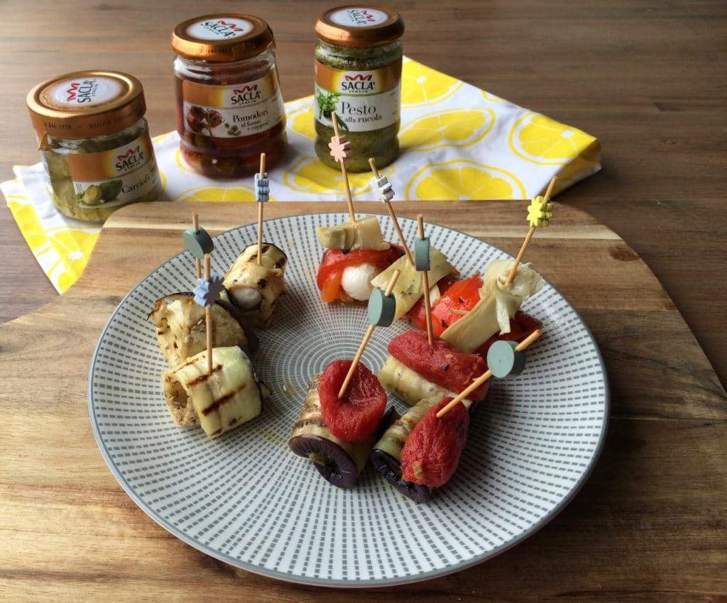 Antipasti met groente