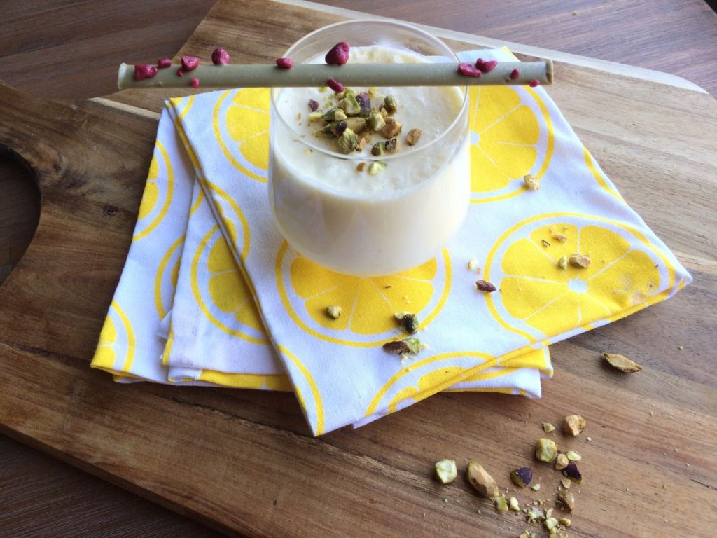 limoncello mousse met pistache