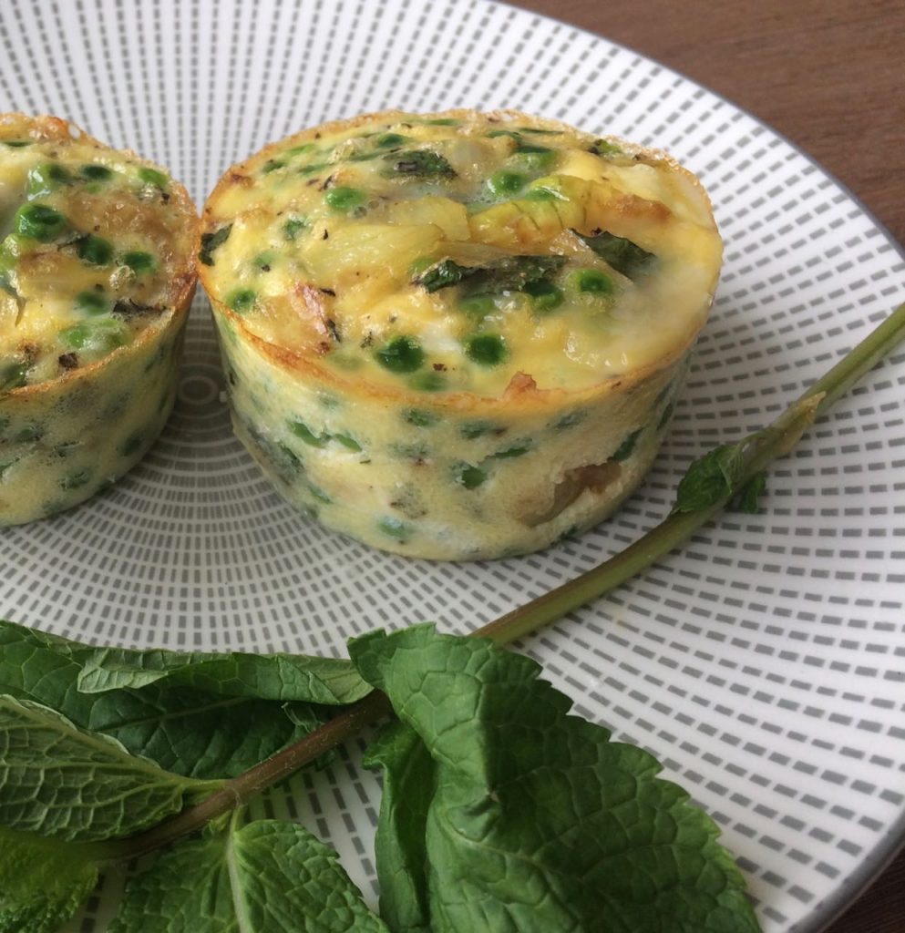 Frittata met geitenkaas