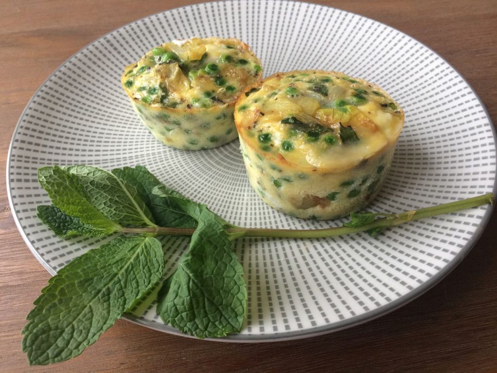 Frittata met geitenkaas