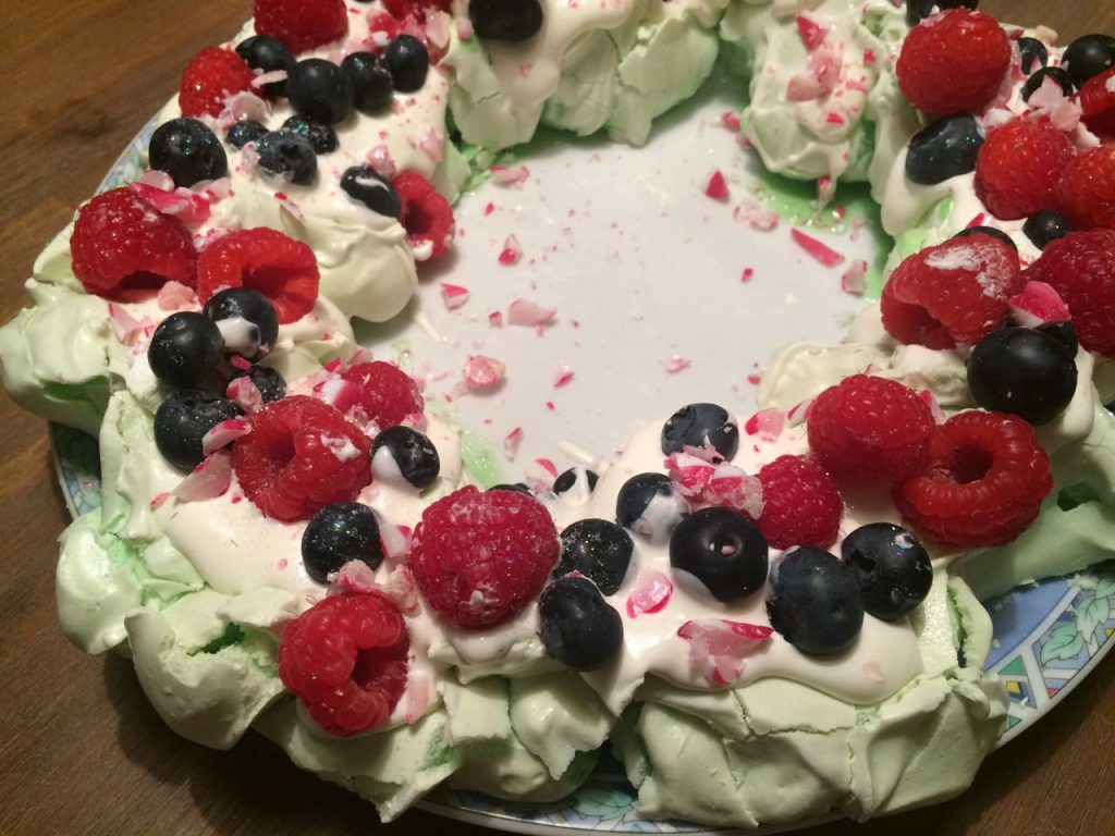 pavlova kerstkrans