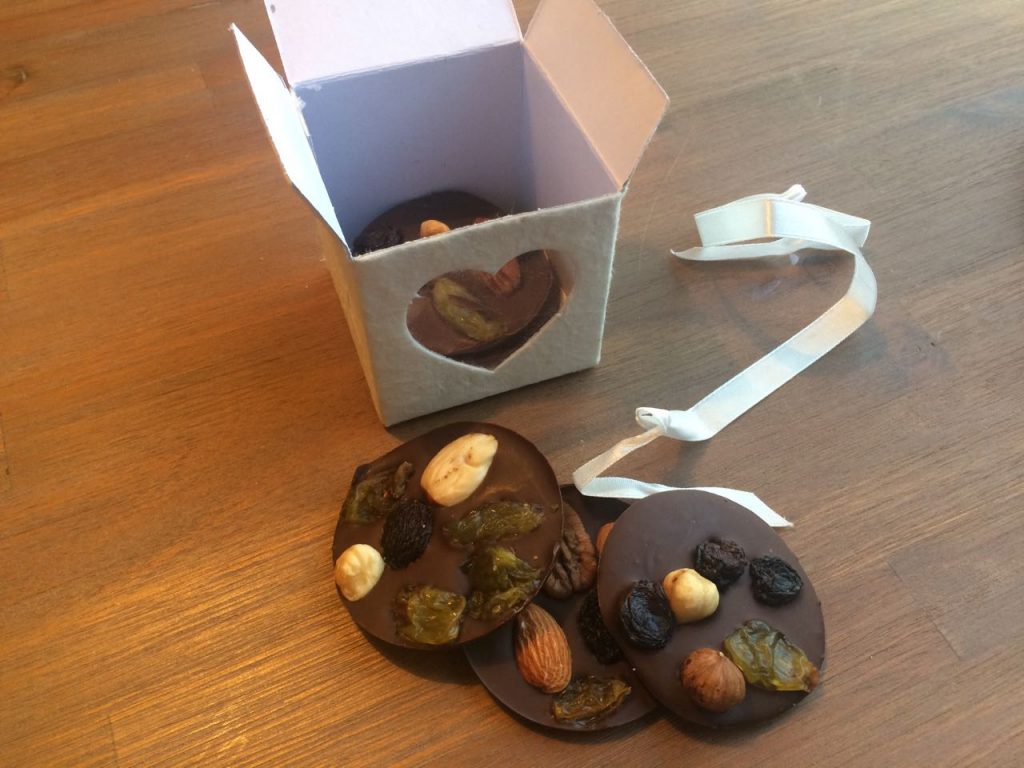 zelfgemaakte kerstcadeaus: chocoladeflikken