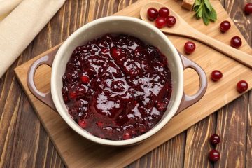 Cranberry compote