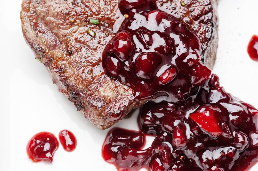 Cranberry compote