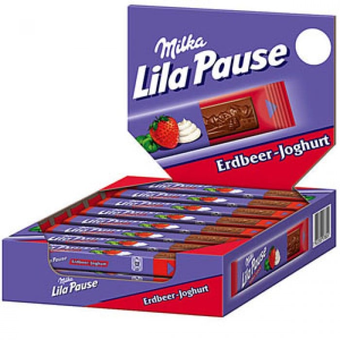 Milka lila pause