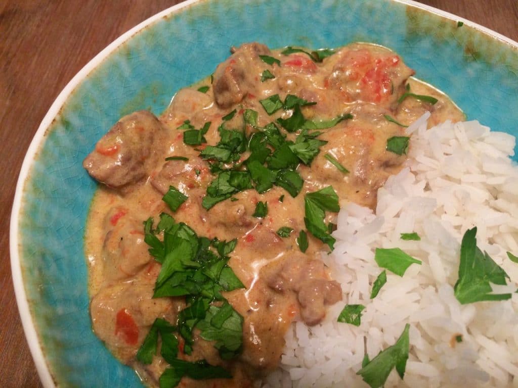 Boeuf Stroganoff