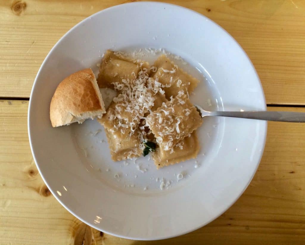 Spaghetteria pasta-bar: ravioli