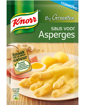Knorr saus voor asperges