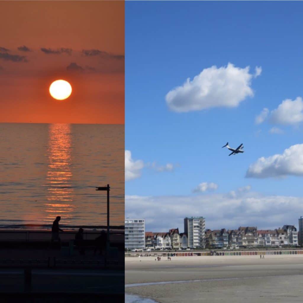 Thuis in la douce France - het strand
