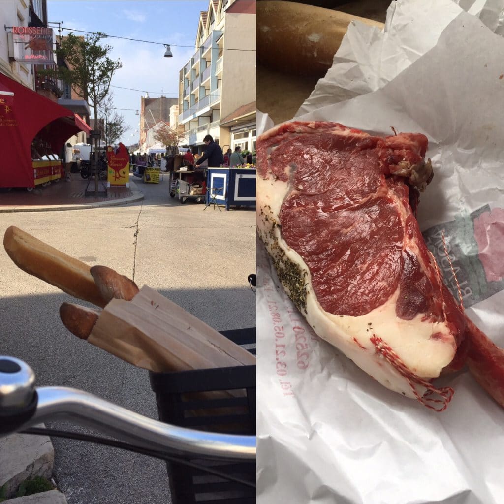 Thuis in la douce France - naar de markt