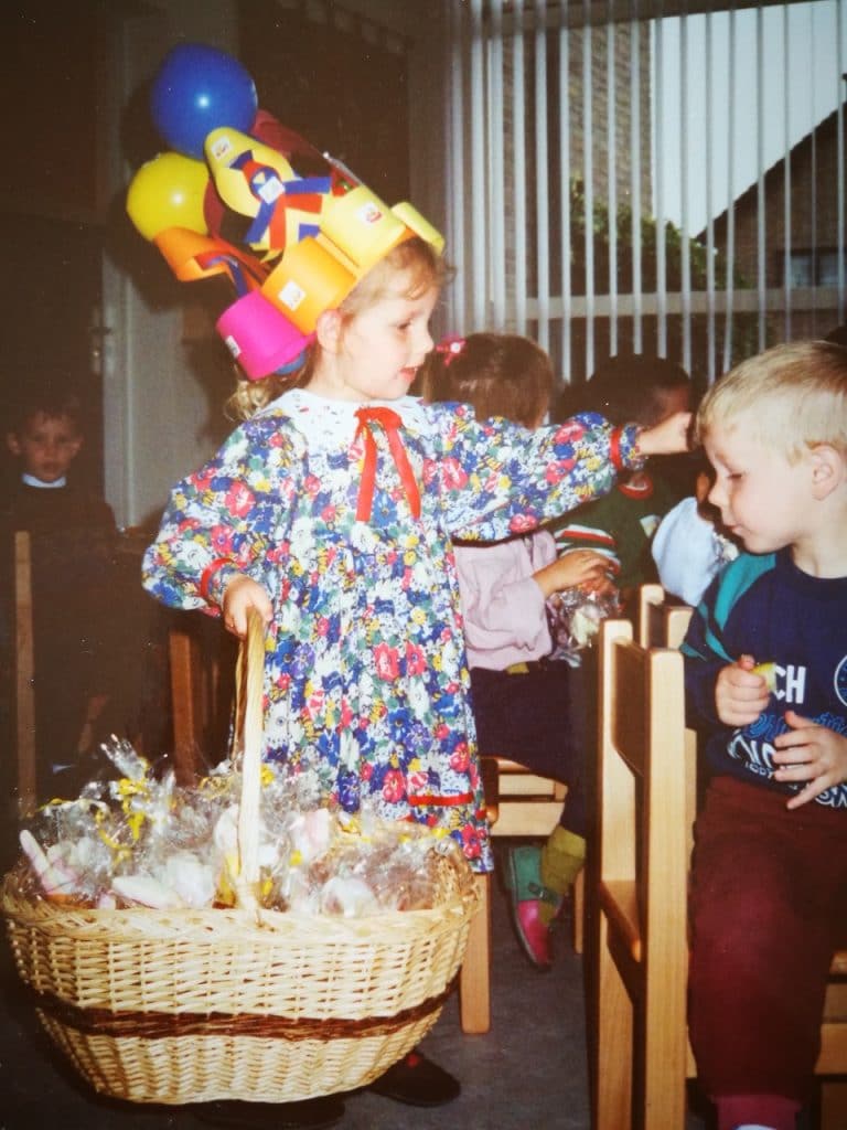 nostalgie en eten knoeien met inge