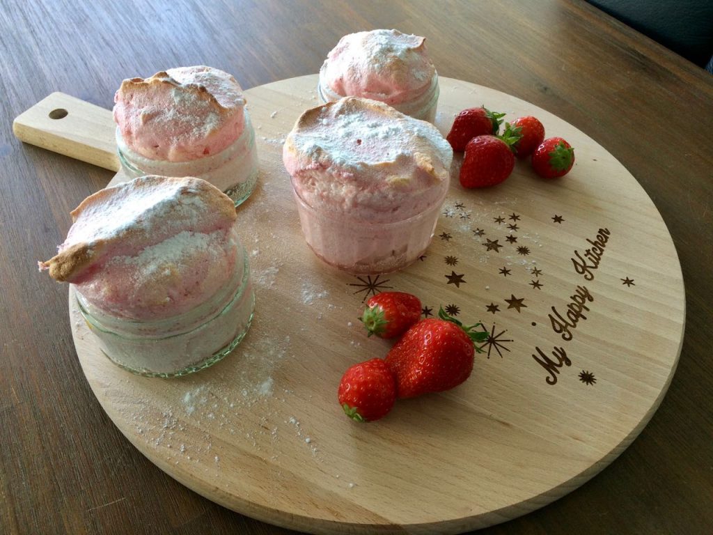 Aardbeiensoufflé