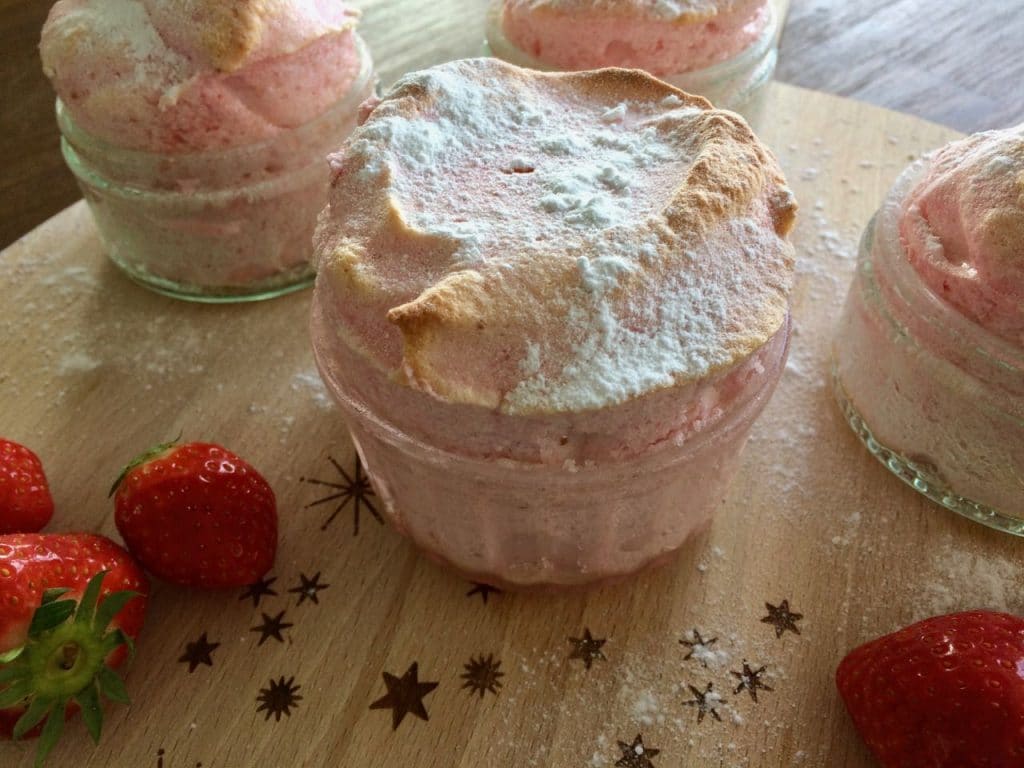 Aardbeiensoufflé