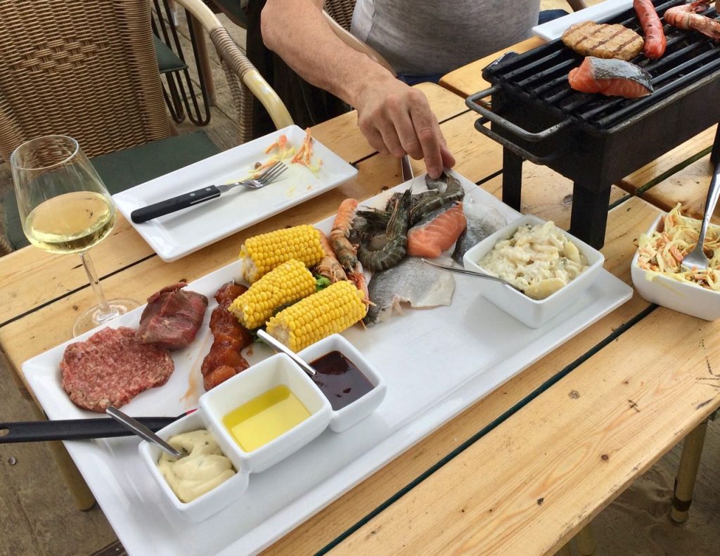 Barbecuediner bij Solbeach