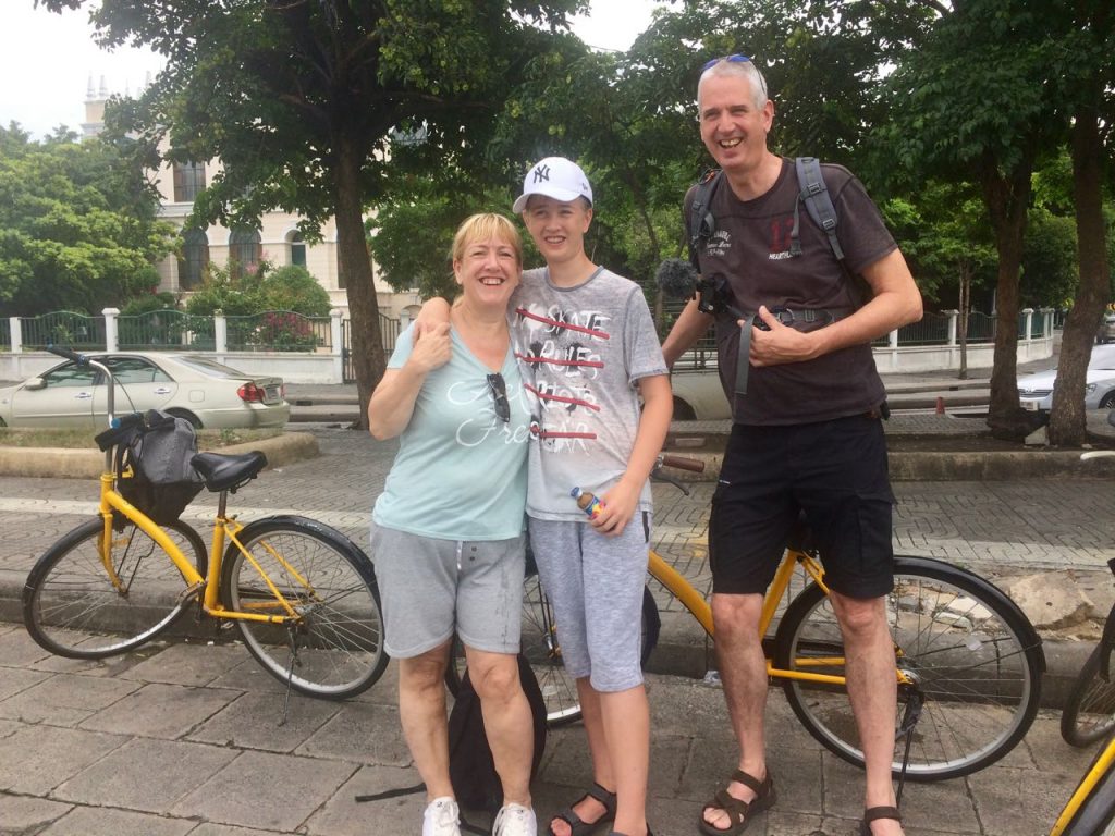 vakantie in Thailand - fietsen