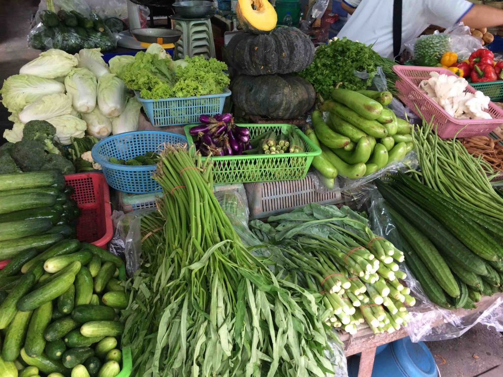 Thaise keuken: groente