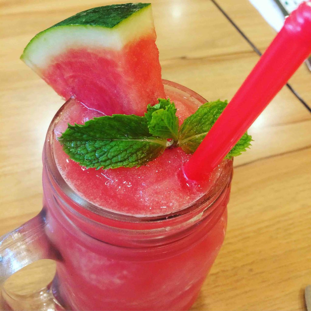 Thaise keuken: watermelonshake