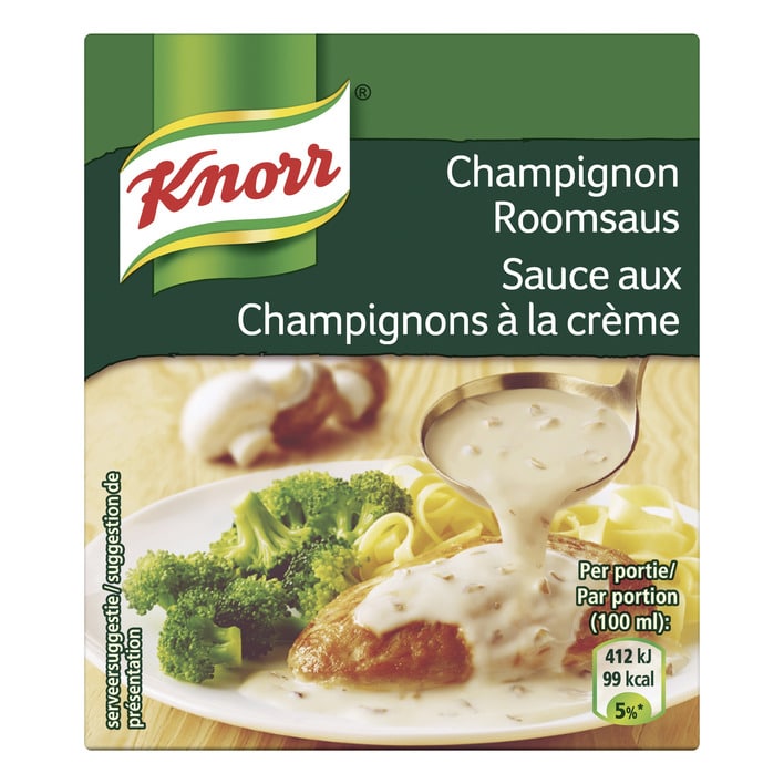 knorr champignonroomsaus