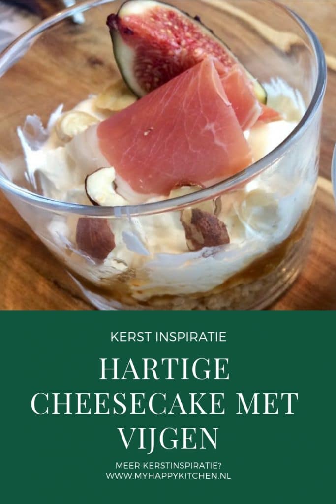 Hartige cheesecake met vijgen