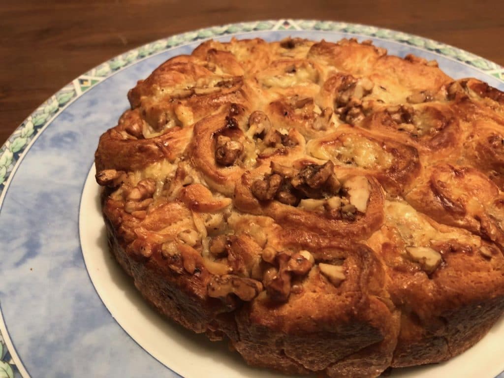breekbrood met walnoten