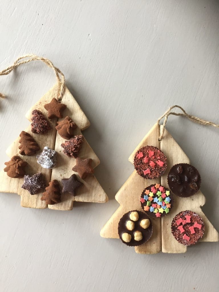 zelf kerstchocolaatjes maken
