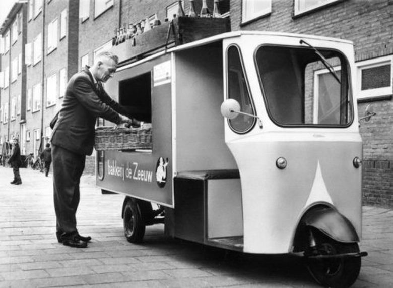 Geschiedenis van de dagelijkse boodschappen: broodkar