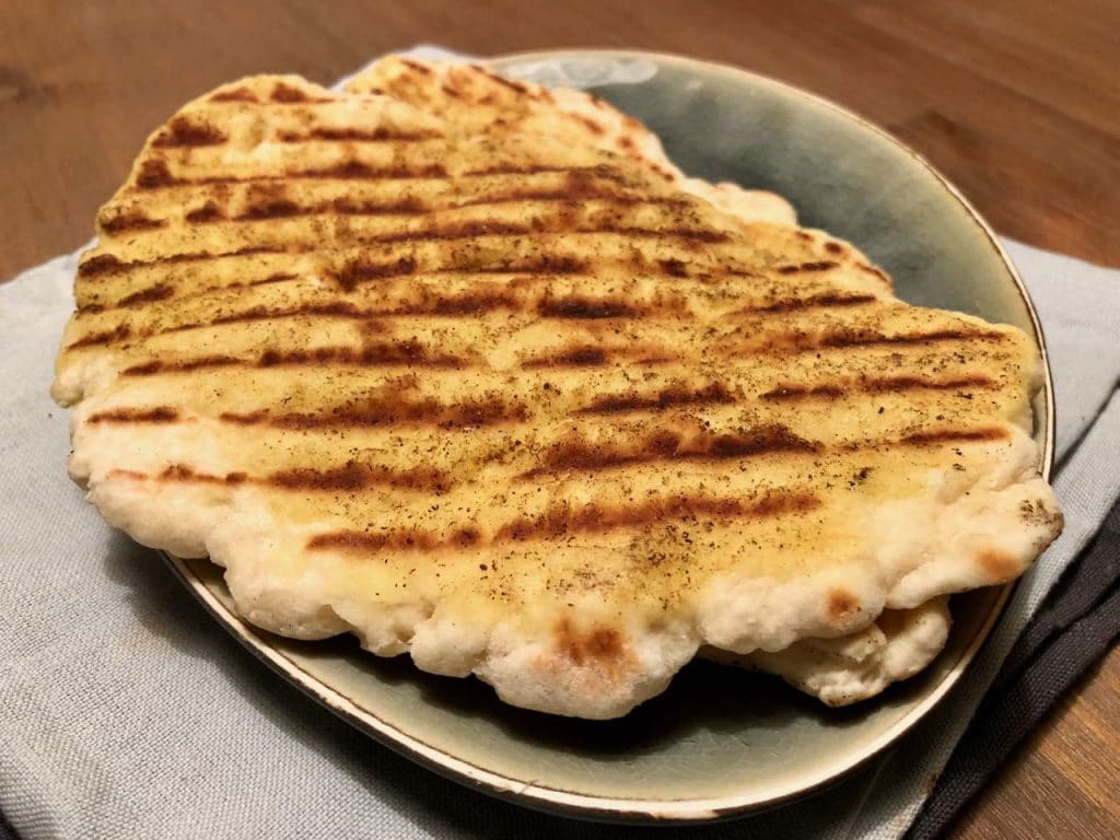 Gemakkelijke Indiase naanbroodjes