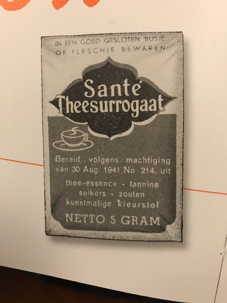 geschiedenis van Honig: surrogaat thee