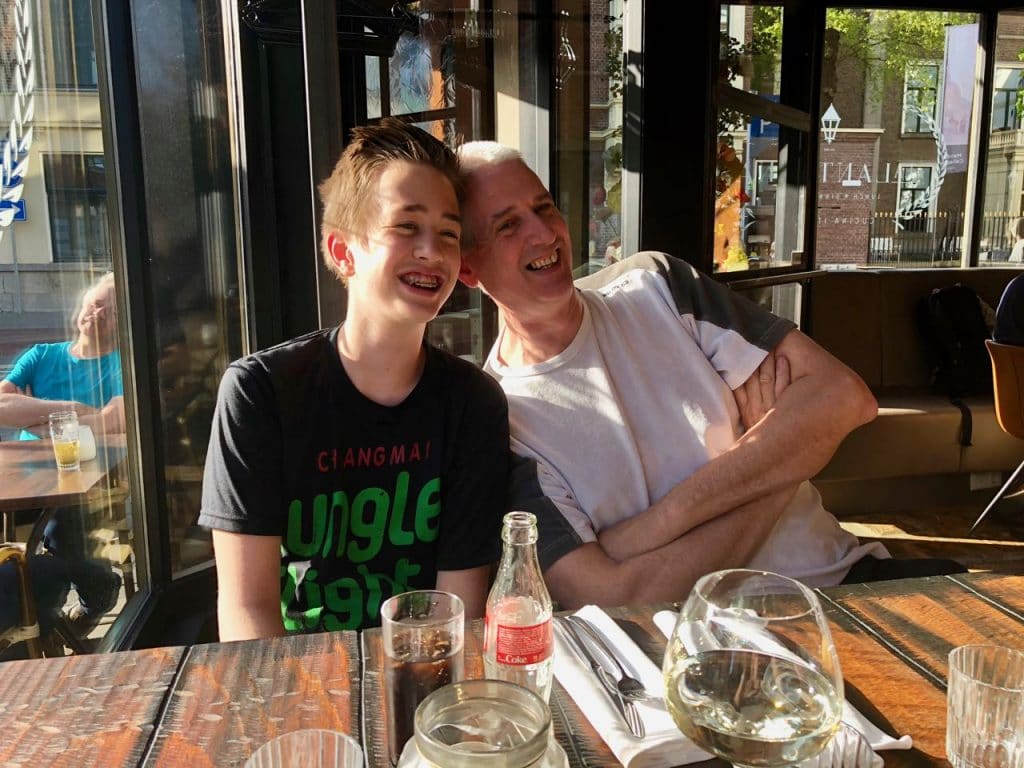 Bodhi en Peter