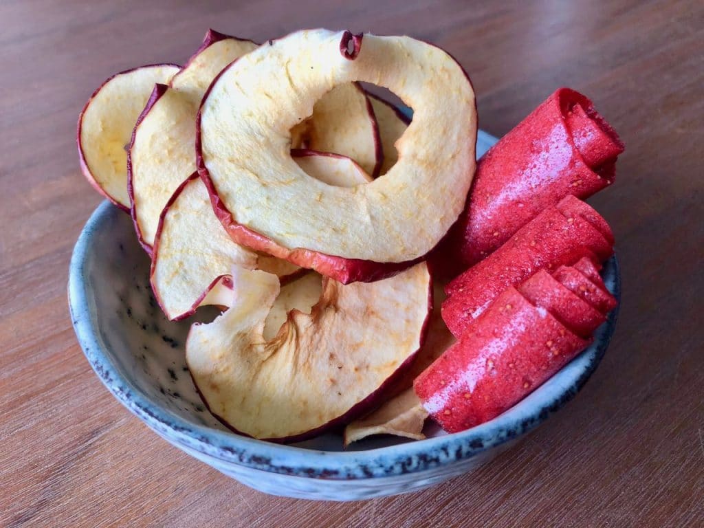 Voedsel drogen in de droogoven: fruitleer