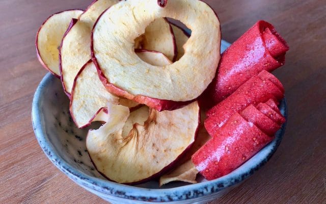 Voedsel drogen in de droogoven: fruitleer