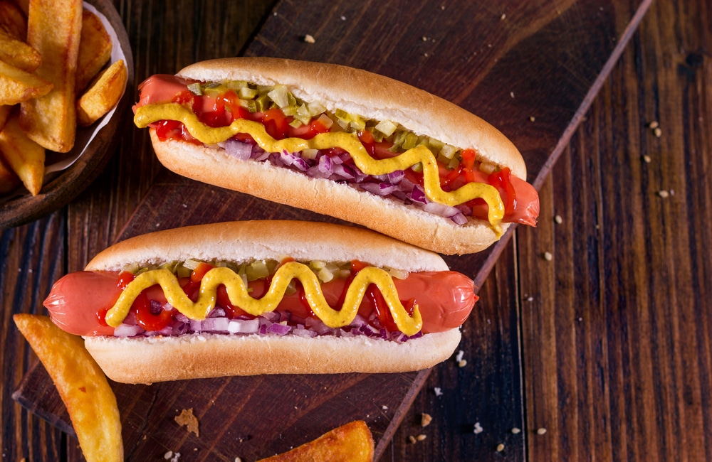 geschiedenis van beroemde gerechten: hotdog