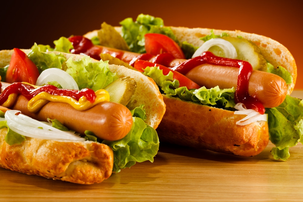 geschiedenis van beroemde gerechten: hotdog