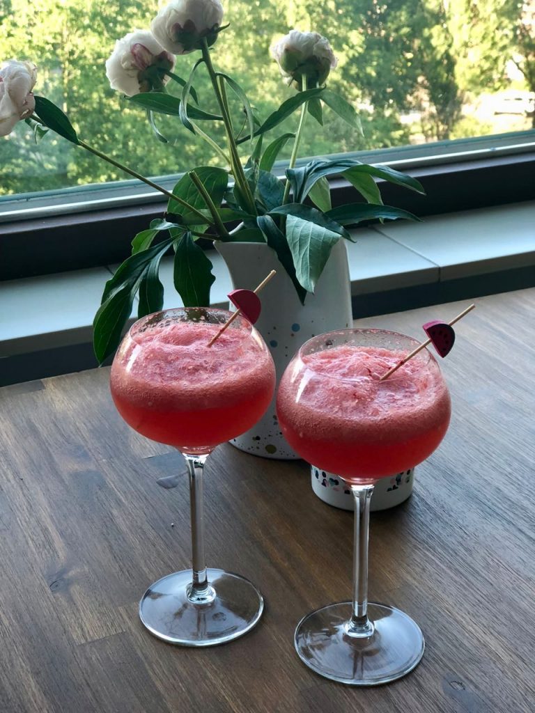 Prosecco watermeloen cocktail