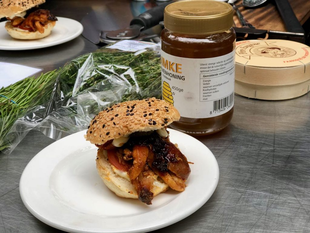 Weber backyard hero pulled chicken